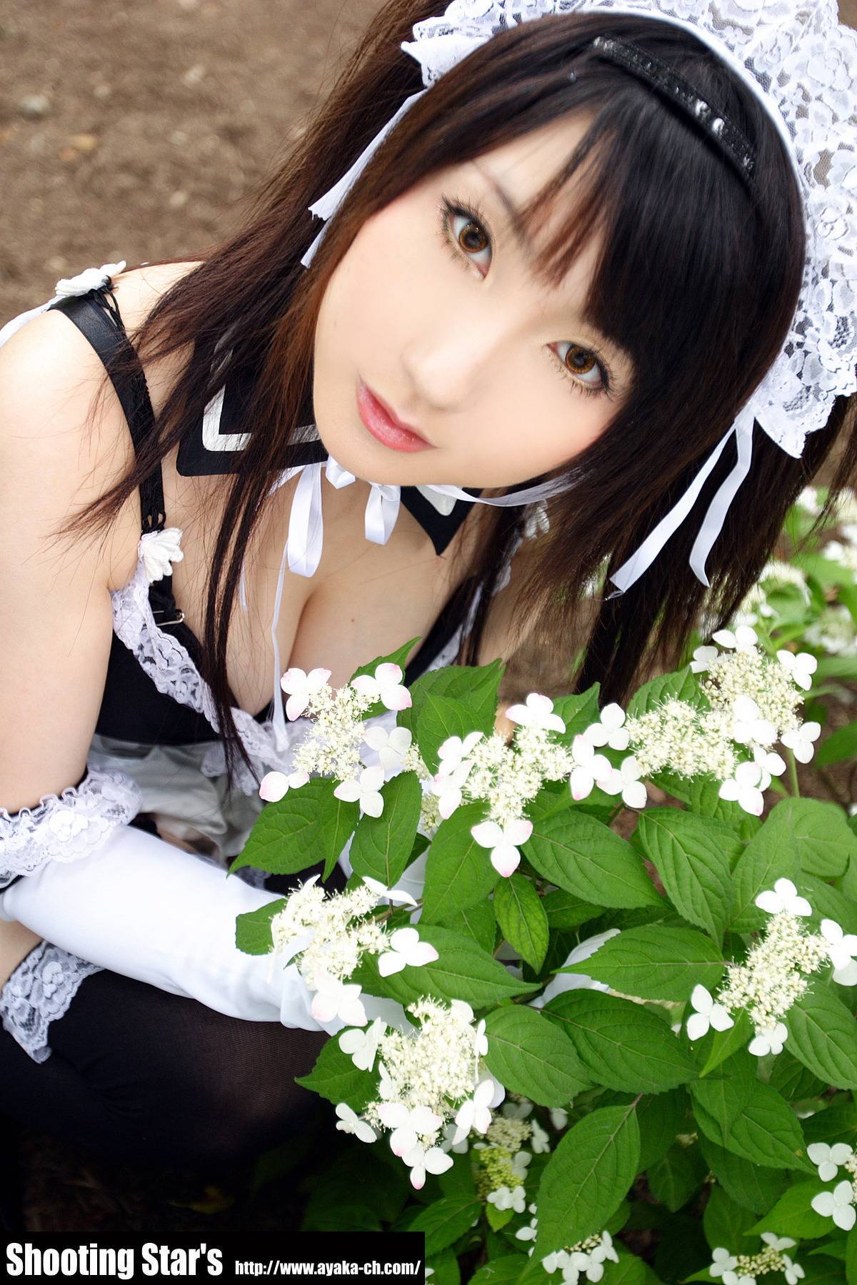 [Cosplay]  Sexy Maid with big boobs